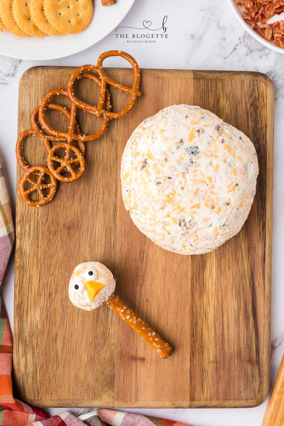 How to make a Turkey Cheeseball