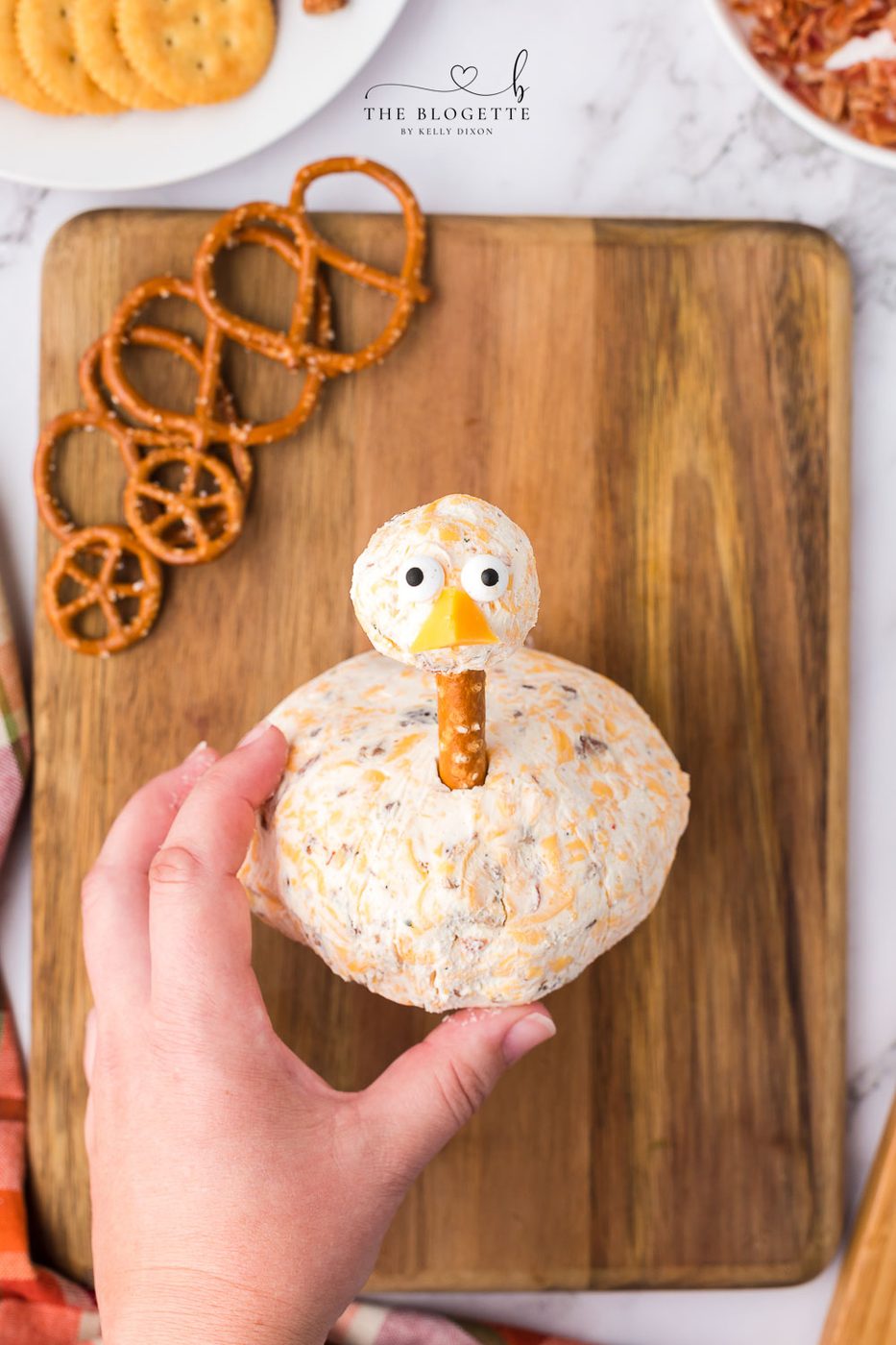 How to make a Turkey Cheeseball