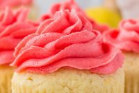 Zesty Strawberry Lemon Cupcakes