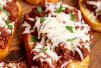Sloppy Joe Toast