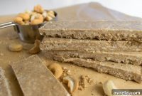 Blissful Sweet Salty Coconut Cashew Bars