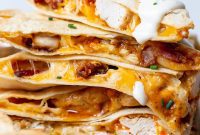 Blazin’ Buffalo Bacon Quesadillas