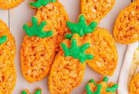 Carrot Cake Rice Krispie Treats