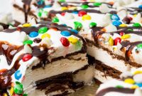 No-Bake Ice Cream Sandwich Stack