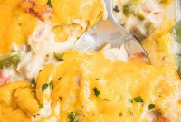 Ultimate King Ranch Chicken Bake