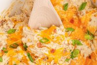 Effortless Cheesy Slow Cooker Chicken