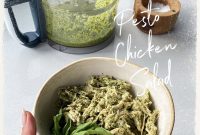 Vibrant Pesto Chicken Salad