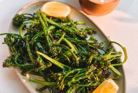 Broccolini Bronzed in Butter
