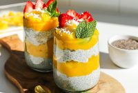 Tropical Mango Coconut Chia Bliss