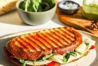 Ultimate Chicken Pesto Panini