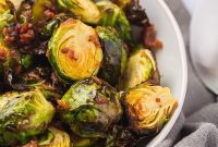 Crispy Bacon Brussels Sprouts