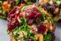 Goat Cheese Truffles with Cranberry and Pecan