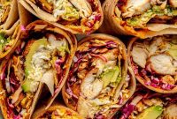 Bold Fiesta Chicken Wraps