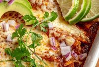 Effortless Make-Ahead Beef Enchiladas