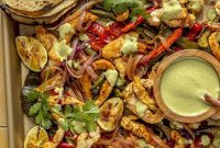 Effortless Sheet Pan Chicken Fajitas