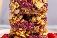 Gluten Free Dairy Free Raspberry Oat Bars