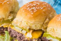 Mini Big Mac Bites