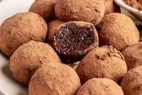 Quick No Bake Protein Brownie Bites