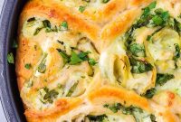 Creamy Spinach Artichoke Swirls