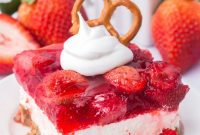 Sweet and Salty Strawberry Pretzel Delight