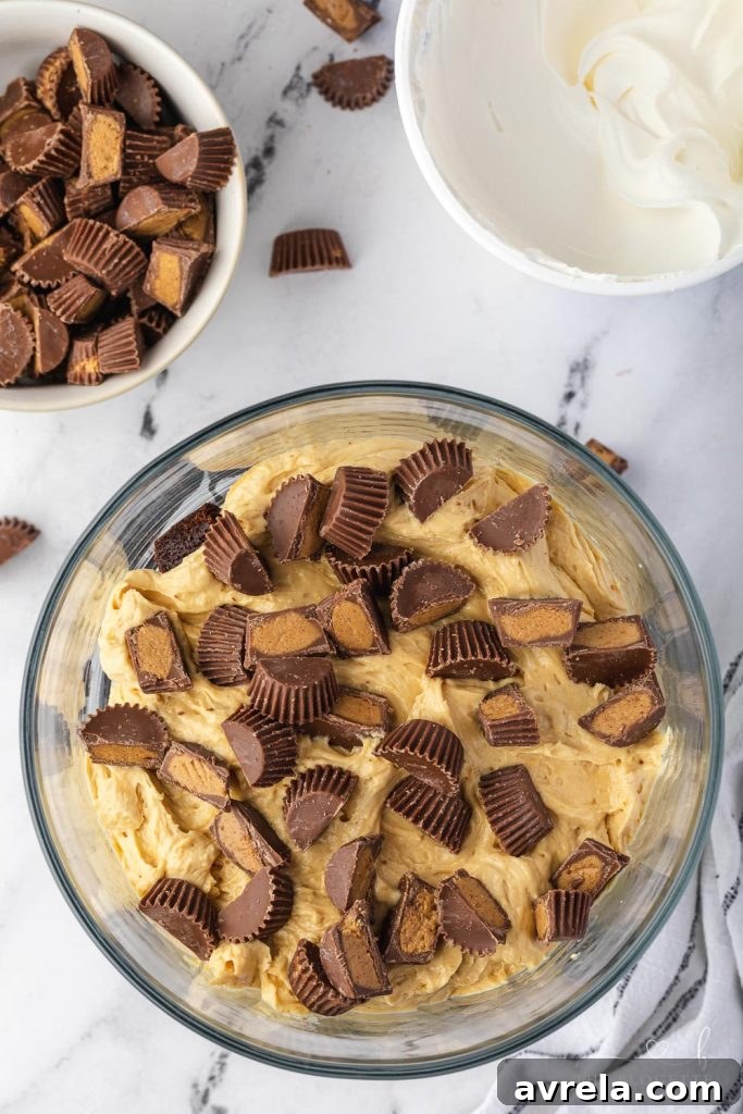 Peanut Butter Brownie Trifle