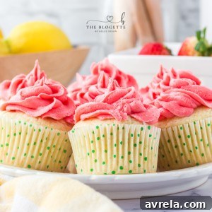 Strawberry Lemon Cupcakes Recipe