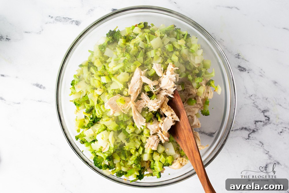 Creamy Chicken Broccoli Lasagna 5 broccoli and chicken