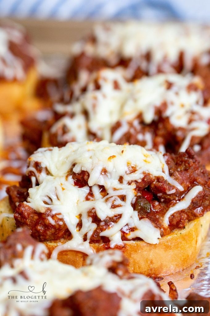 Sloppy Joe Toast 2 Classic Texas Toast Sloppy Joes Recipe