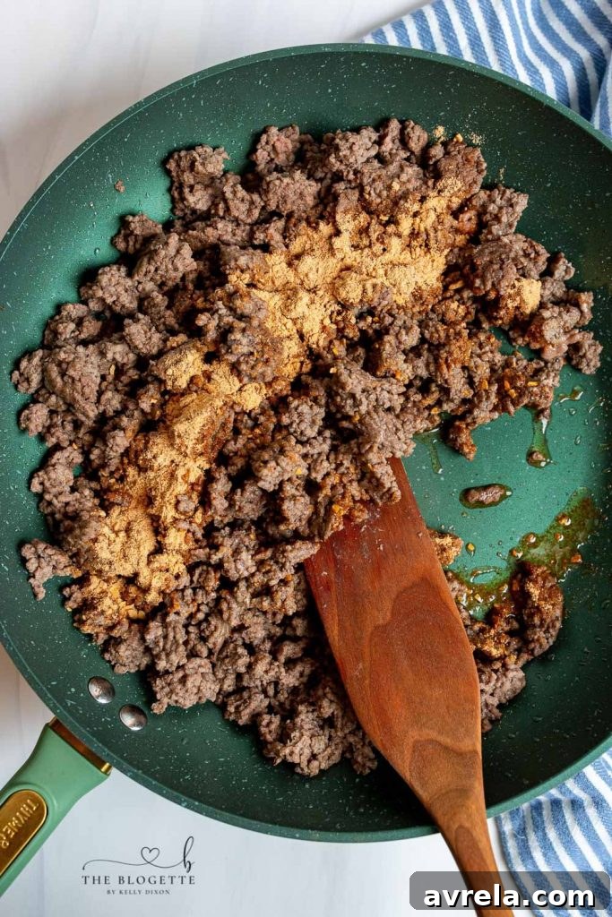 Sloppy Joe Toast 6 Browning Ground Meat for Sloppy Joe
