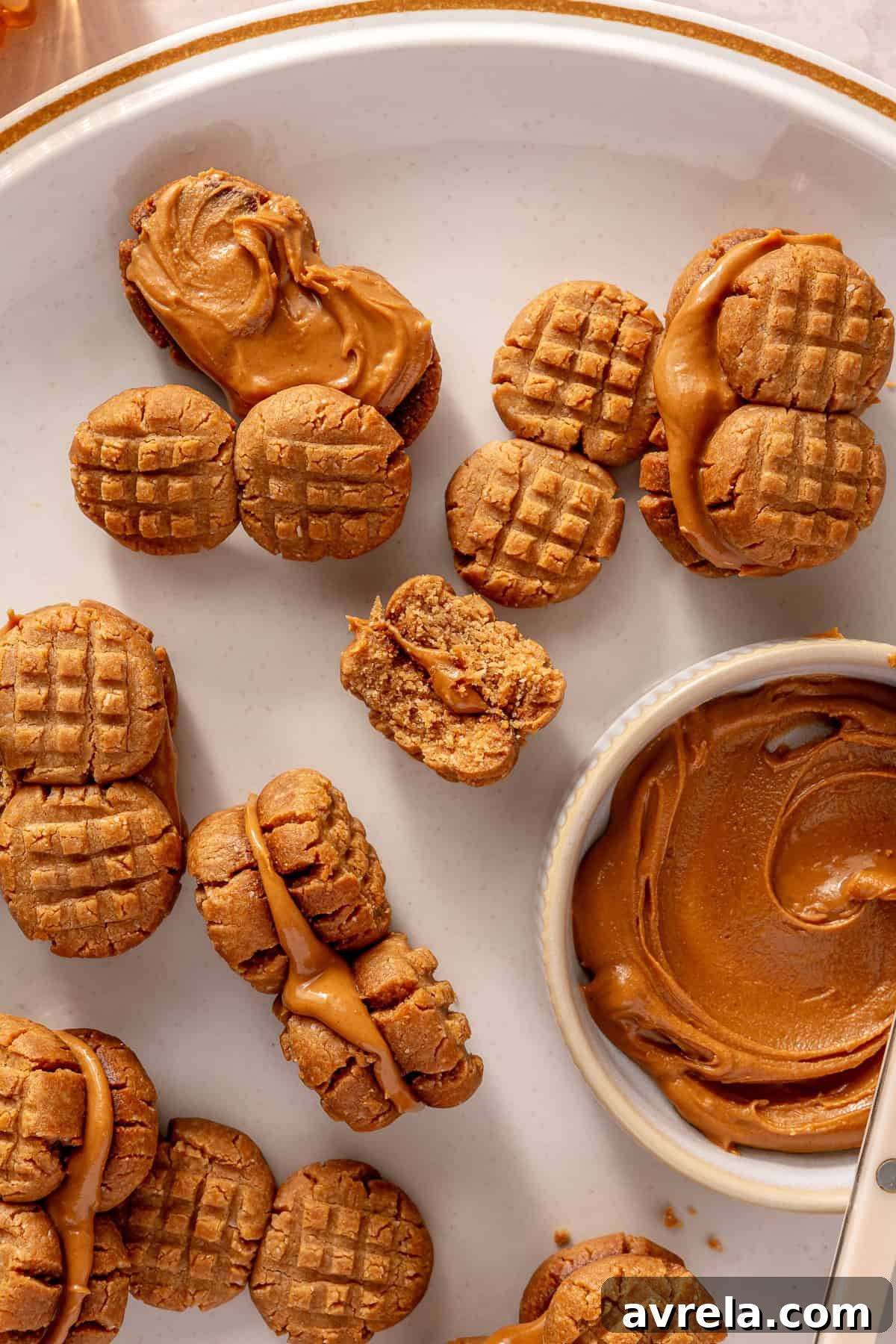 Finished Homemade Peanut Butter-Lover's Nutter Butters
