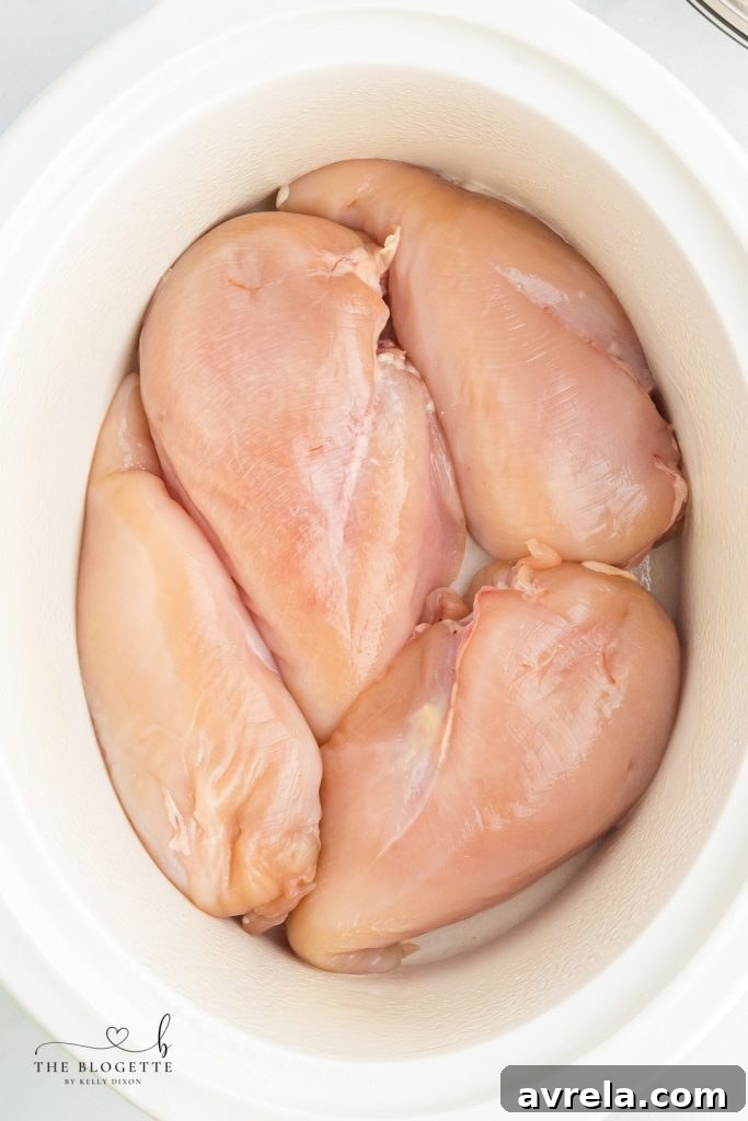 Ultimate Creamy Ranch Crockpot Chicken 4 Crock Pot with Chicken