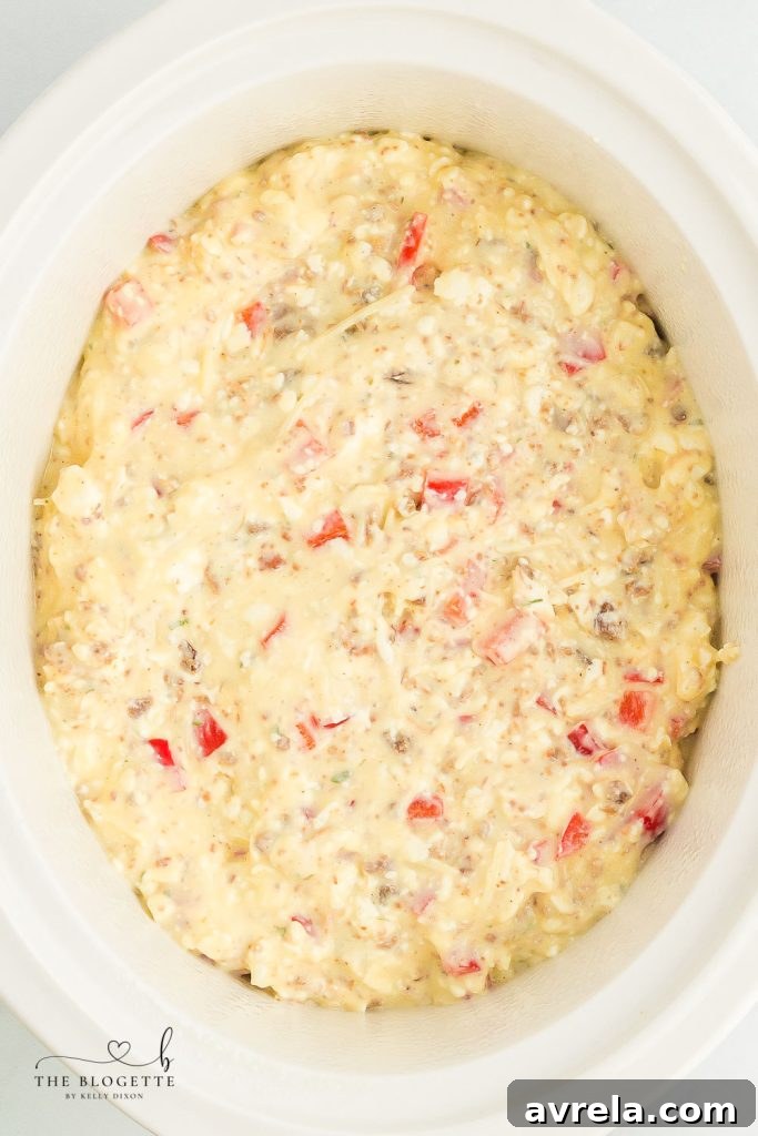 Ultimate Creamy Ranch Crockpot Chicken 5 Creamy ranch sauce