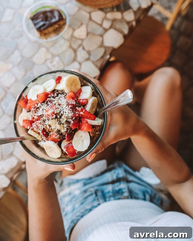 Freshly prepared salad or bowl from Fork and Salad Maui.