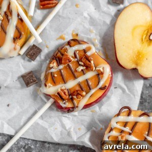 Easy Caramel Apple Slices! Make this fall apple treat with all of your favorite toppings!
