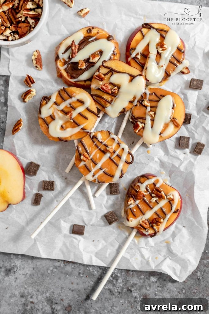 Easy Caramel Apple Slices! Make this fall apple treat with all of your favorite toppings!