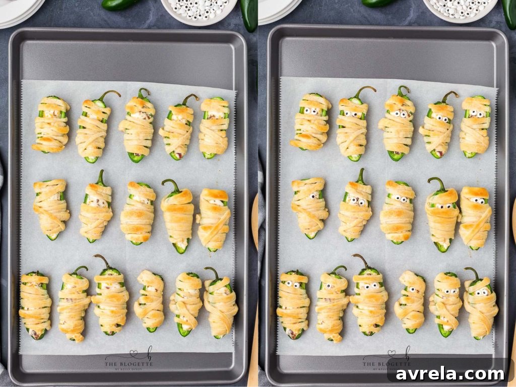 Halloween Jalapeno Poppers