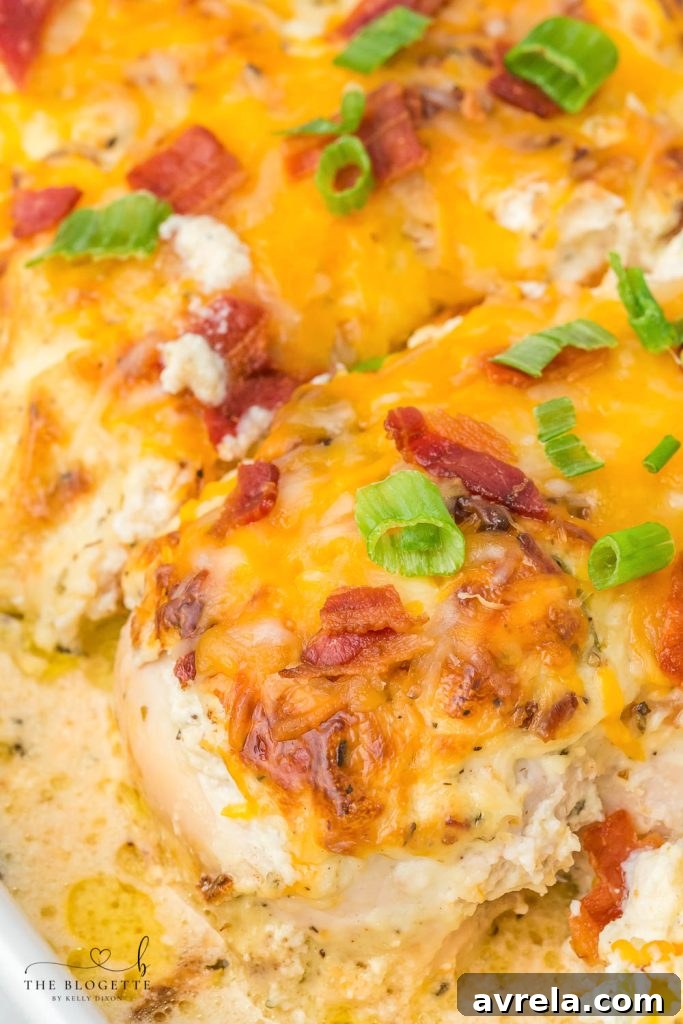 The Million Dollar Chicken 9 This Million Dollar Chicken recipe is easy, cheesy, and smothered in a special cream sauce, then topped with bacon!