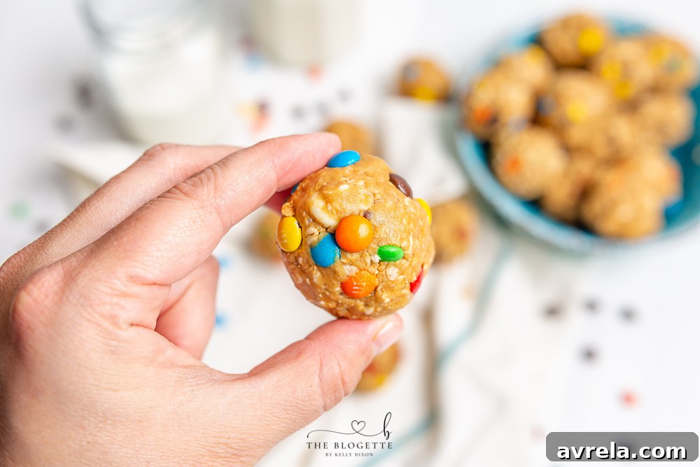 How to Make Monster Cookie Balls