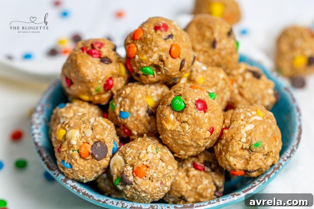 How to Make Monster Cookie Balls