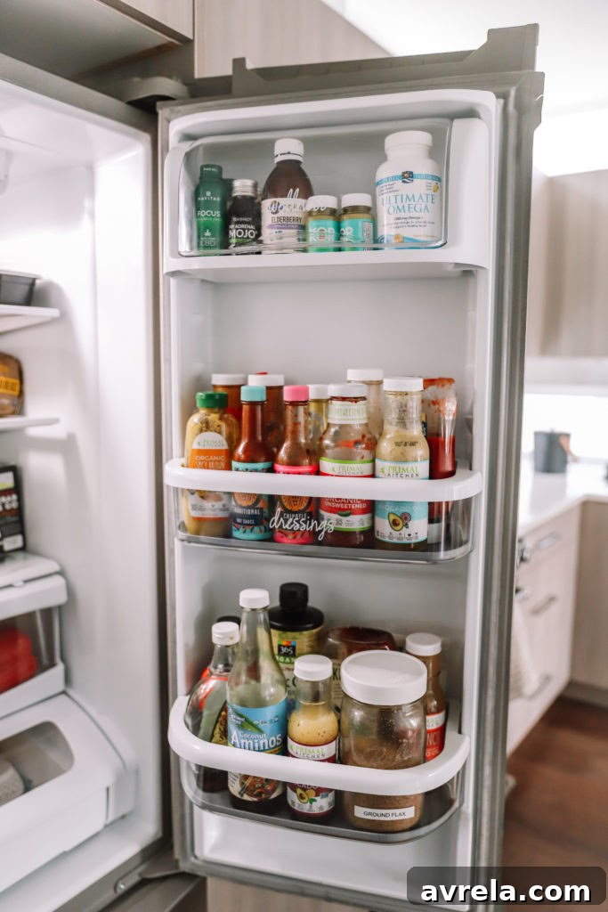 Kitchen Mastery The Art of Effortless Organization 15 Produce and dairy organized in fridge