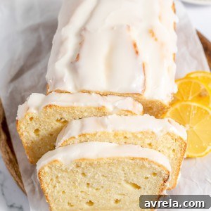My easy Lemon Loaf is the perfect Starbucks copycat recipe! With simple easy-to-find ingredients, whip this deliciously soft lemon loaf with a creamy lemon glaze in just 1 hour.
