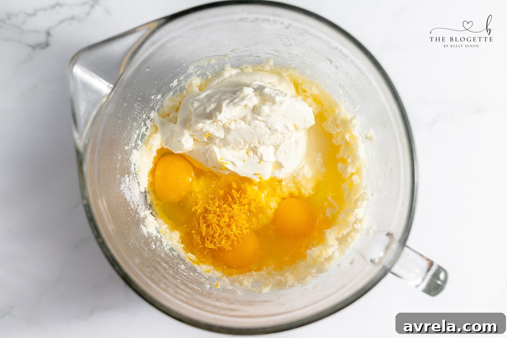 Lemon loaf dough ingredients