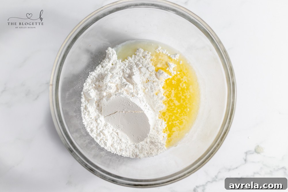 Lemon glaze ingredients