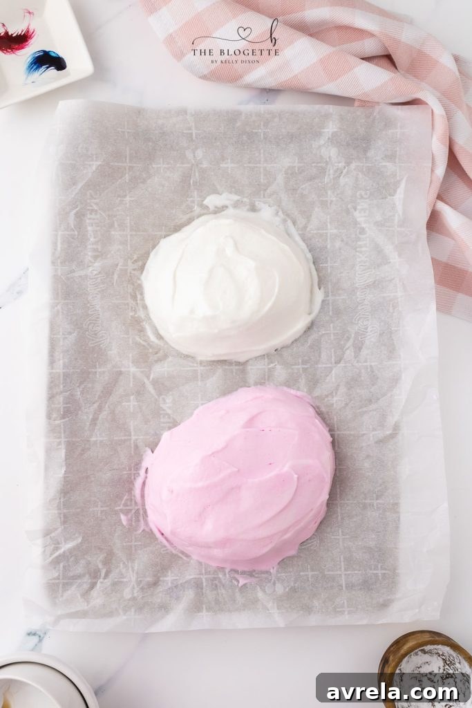 Cloud dough bread on baking sheet
