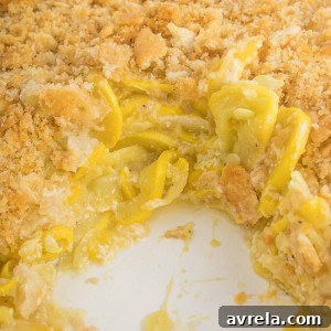 Yellow squash casserole is both comforting and indulgent. Rich, creamy layers of squash topped with buttery Ritz crackers!