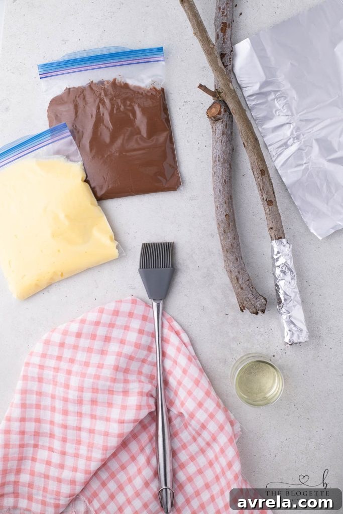 Fireside Eclairs 5 How to make eclairs while camping