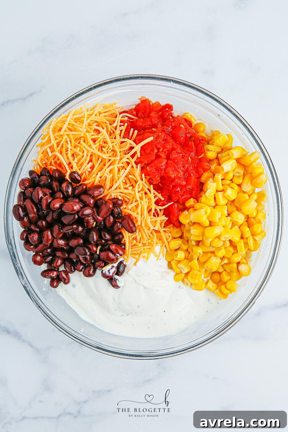 Zesty Fiesta Ranch Dip 5 Ingredients