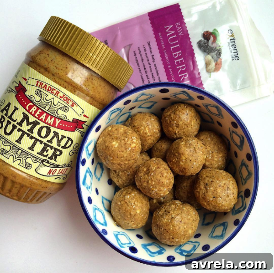 Delicious and healthy Butterfinger Bites, a perfect no-bake snack