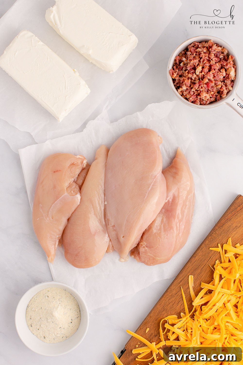 Effortless Cheesy Slow Cooker Chicken 4 Ingredients