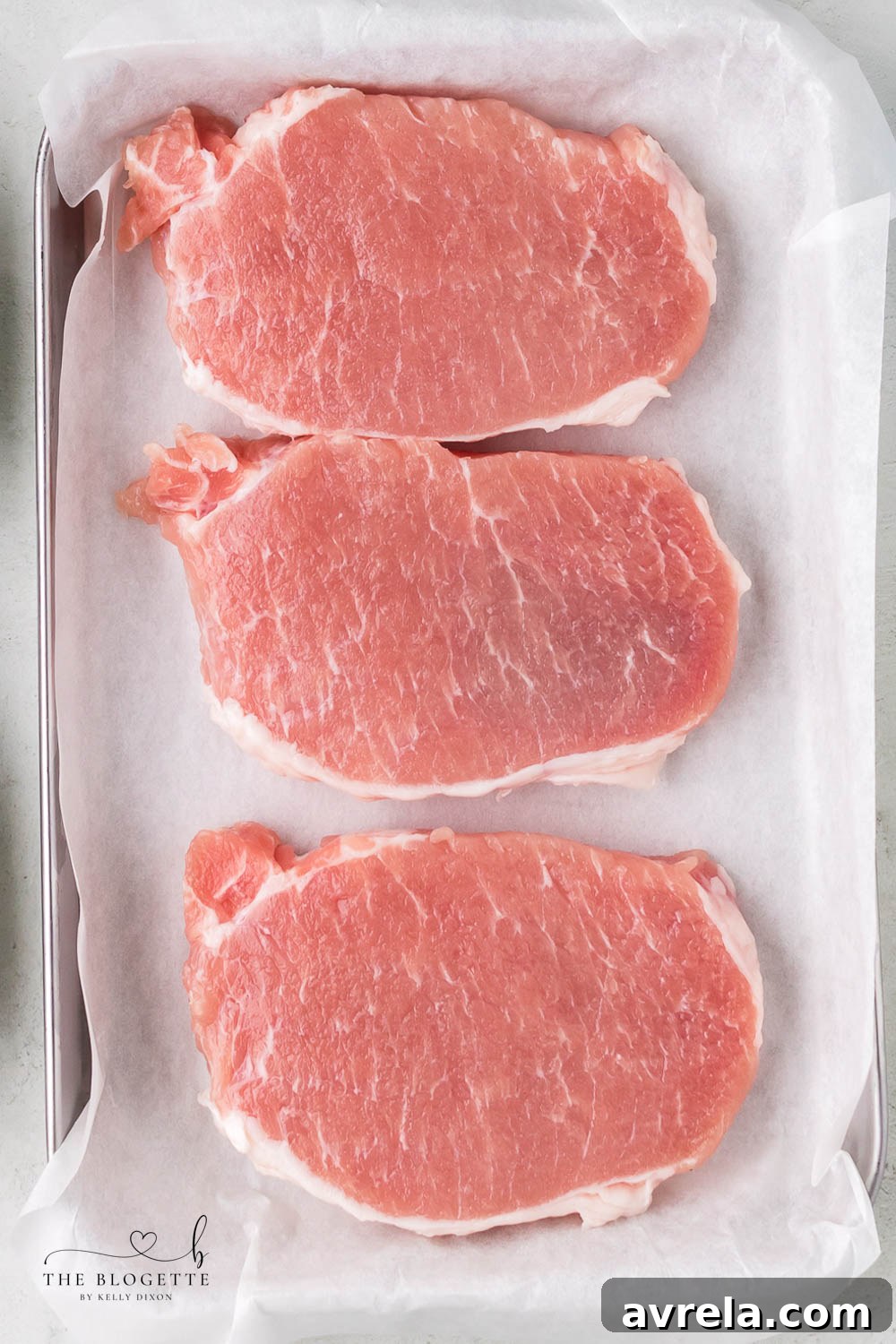 Boneless pork chops